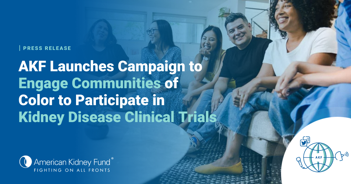 American Kidney Fund Launches Campaign To Engage Communities Of Color ...